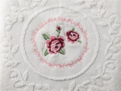 Majestic Rose ХАВЛИЯ ЗА ЛИЦЕ Бродирани 50x80 cm Cream.