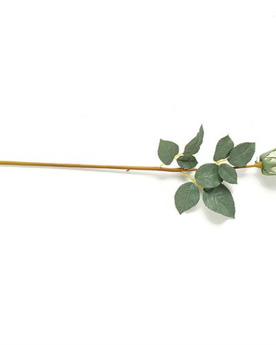 Majestic Rose Една Клонка Изкуствено Цвете Синьо, 60 Cm