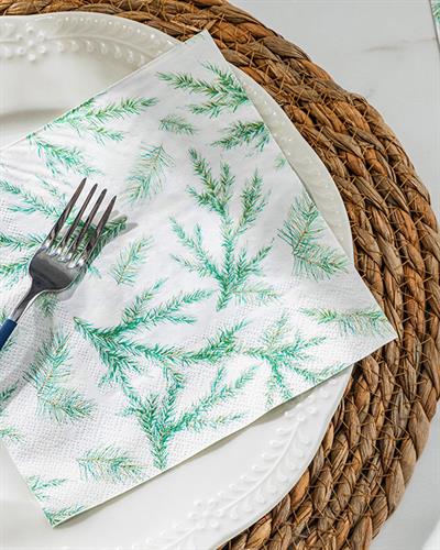 Malin Хартиени Салфетки 20 бр. Хартия 33x33 см Зелен