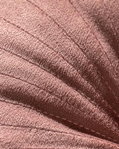 Mandarin Декоративн Възглавница Кадифе, Розово, 40 Cm