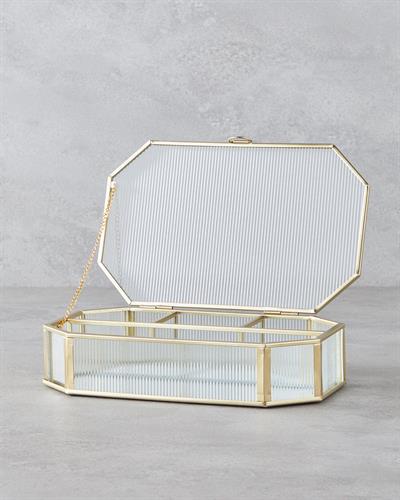 Manny Декоративна Кутия 15x10x5.5 Златен