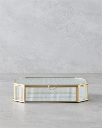 Manny Декоративна Кутия 15x10x5.5 Златен