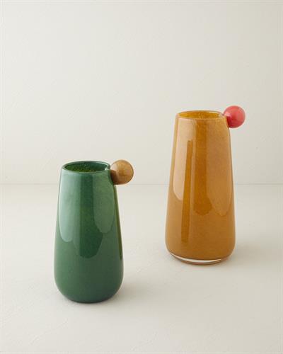 Mara Ваза 15x32 см Горчица