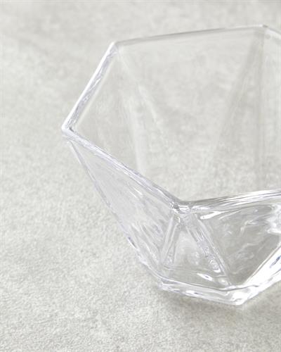 Mara Glass 2 Set Appetizers 9 cm Transparent