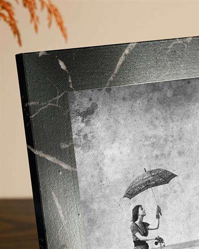 Marble Рамка МДФ 15x20 см Черен