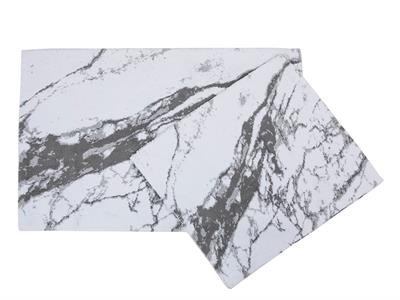 Marble ПОСТЕЛКА ЗА БАНЯ КО Памучен 60x90cm+50x60cm White