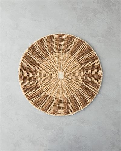 Margon Подложки За Хранене Ратан 30x45 см Кафяв