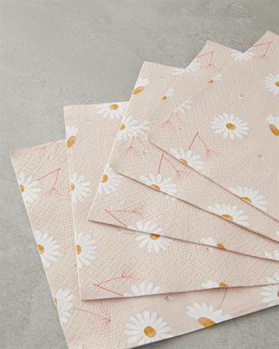 Marguerite Хартиени Салфетки 20 бр. Хартия 33x33 см Розов