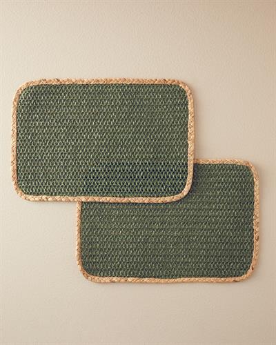 Maricella Подложки За Хранене 2 бр. Хартия 30x45 см Зелен