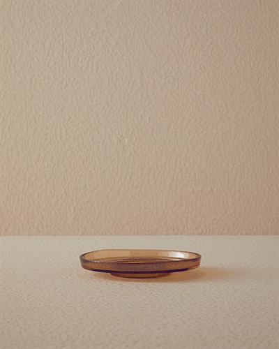 Mariel Чаена Чиния Стъкло, Кафяво., 12 Cm