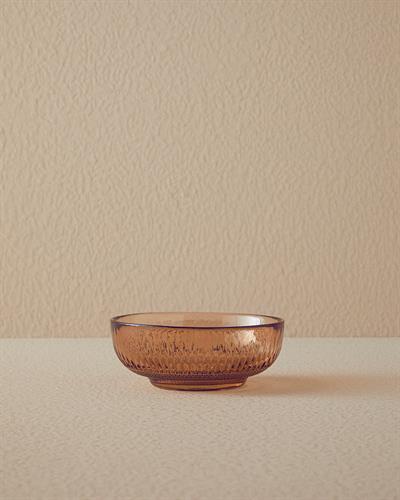 Mariel Купа Стъкло 16 см Кафяв.