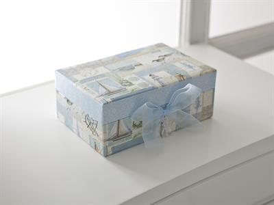 Marina Кутия За Съхранение Голям . Син