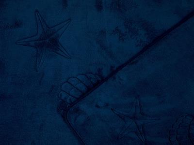 Marine ПОСТЕЛКА ЗА БАНЯ КО С нехлъзгащ се гръб 60x90cm+50x60cm Dark Blue