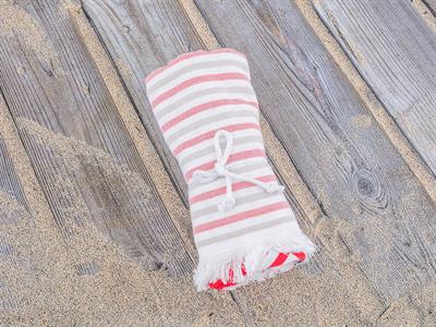 Marine ПЛАЖНА ХАВЛИЯ Щампа на парче 70x150 cm White