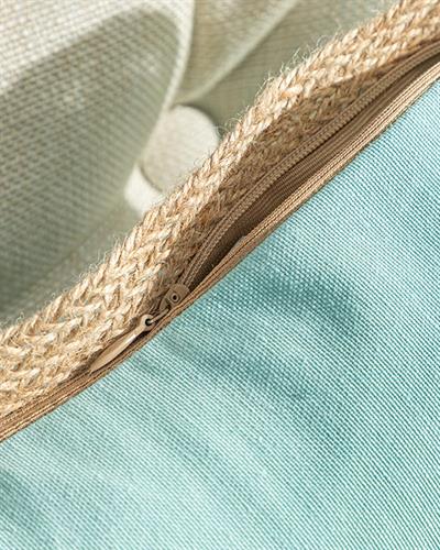 Marine Lena Декоративна Калъфка За Възглавница Юта, Мента, 45 X 45 Cm