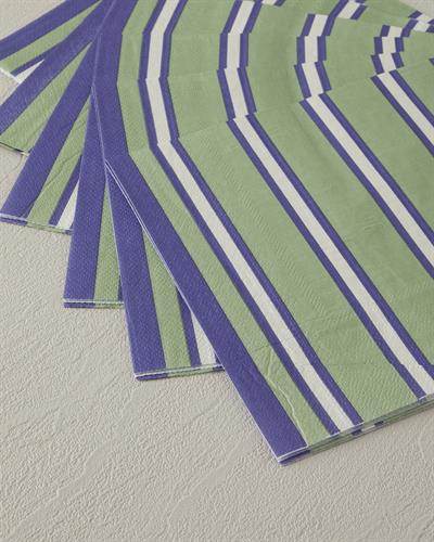 Marine Line Хартиени Салфетки 20 бр. Хартия 33x33 см Зелен