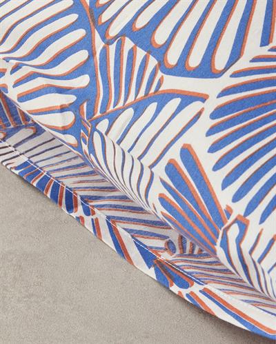 Marine Mosaic Калъфка За Възглавница 2 бр. Лесно за гладене 50X70 Морскосин - Оранжев