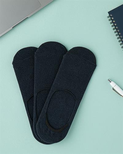 Mario Чорапи Бабет Мъжки 3 Бр., Памучен Полиестер, Тъмно Синьо, 40-44