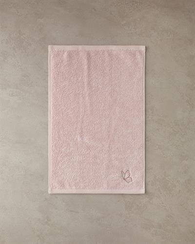 Mariposa Комплект Кърпи За Лице С бродерия Памучен 30x45+50x80 см Розов