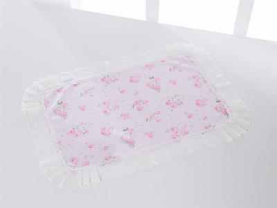 Marissa АМЕРИКАНЗКИ СЕРВИЗ С плетени краища Отпечатано 40x60 cm Pink