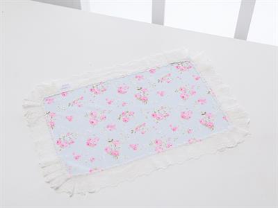 Marissa АМЕРИКАНЗКИ СЕРВИЗ С плетени краища Отпечатано 40x60 cm Seledon,