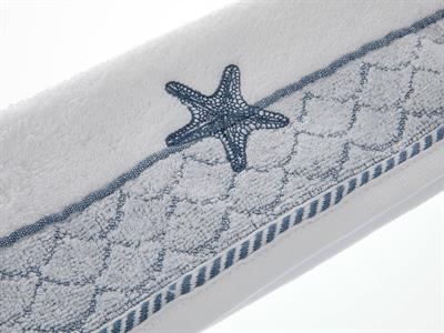 Maritime ХАВЛИИ ЗА РЪЦЕ Бродирани 30x45 cm White