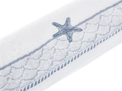 Maritime ХАВЛИИ ЗА РЪЦЕ Бродирани 30x45 cm White