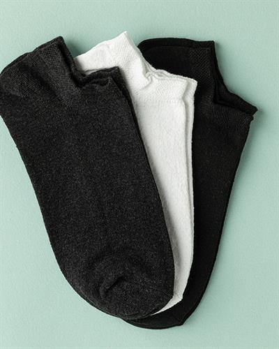 Mark Cotton Polyester Mens 3 Pcs 40-44 Black - White - Anthracite