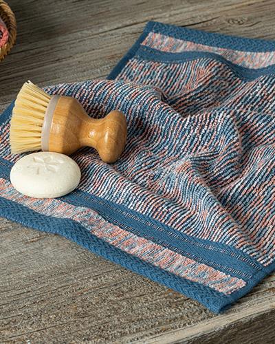 Marlyn Хавлии За Ръце Преливащо Се, Памучен, Синьо, 30 X 40 Cm