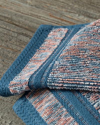 Marlyn Хавлии За Ръце Преливащо Се, Памучен, Синьо, 30 X 40 Cm