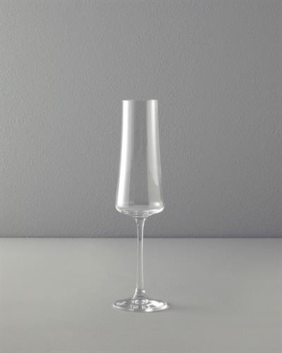 Marsel Чаши Със Столче за шампанско 3 бр. Кристалин 210 мл Прозрачен