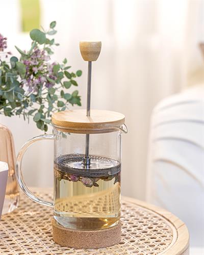 Marsha Френска Преса Бамбук Неръждаема стомана 600 мл