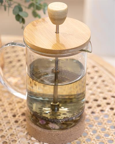 Marsha Френска Преса Бамбук Неръждаема стомана 600 мл