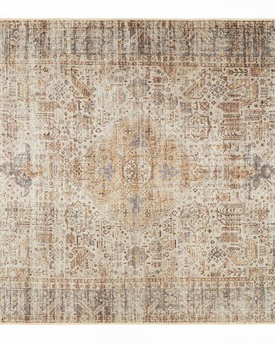 Martia Декоративен Килим Жакард, Кремаво-Кафяво, 120 X 180 Cm