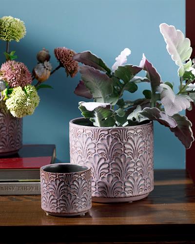 Marva Саксия Керамика 10,5x12x12 см Виолетов..