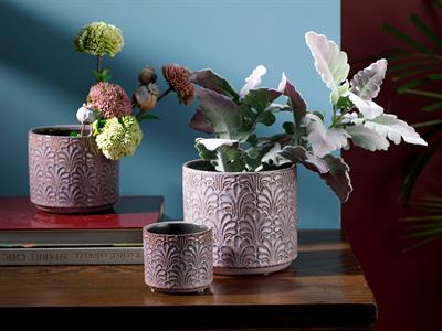 Marva САКСИЯ Керамичен 12,5x14x14 cm Purple.