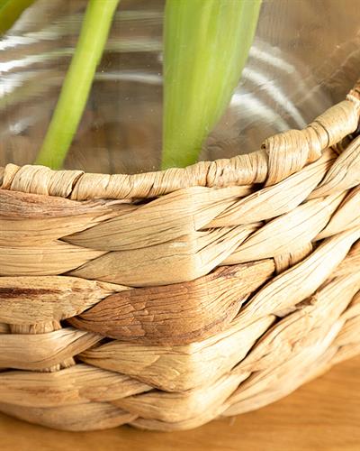 Marva Ваза Стъкло, Прозрачен, 19 X 19 X 17 Cm