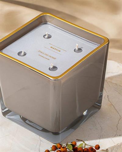 Marvin Ароматен Свещ Сиво, 0