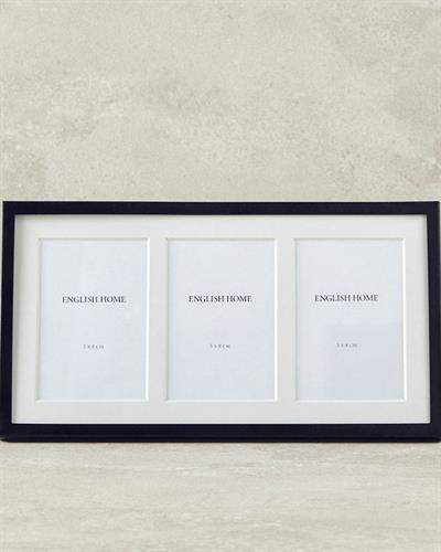 Marvin Рамка 3 бр. Метал 5x10 см Черен