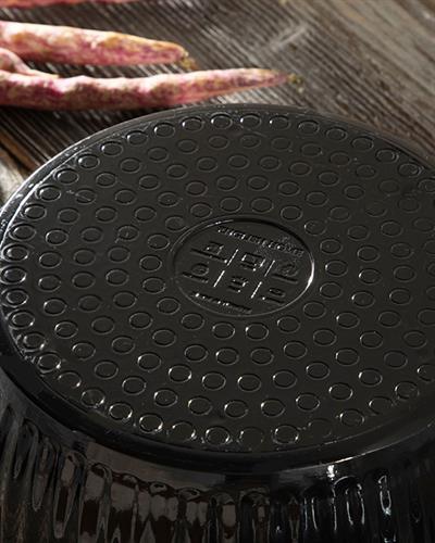 Master Cast Induction Тенджера Дълбока, Алуминиева Отливка, Черно, 24 Cm