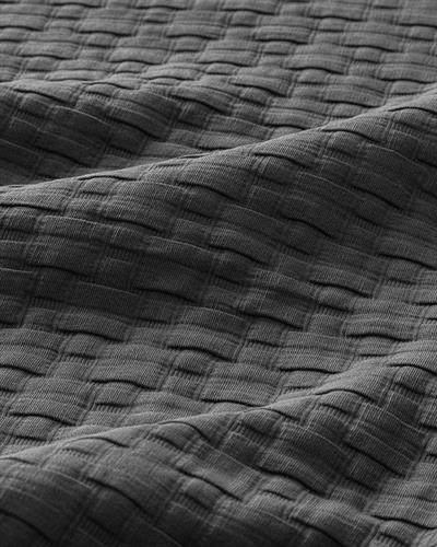 Matris Комплект Кувертюра За Легло Двоен жакардов Полипамук 240x250 cm Антрацит