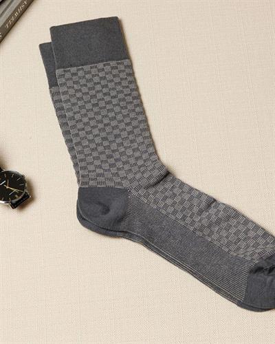 Matris Cotton Single Men Socks Standart Anthracite