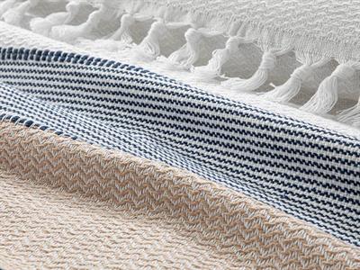 Matty Покривка За Легло Единичен Размер, Тъкан, Тъмно Синьо, 160 X 240 Cm