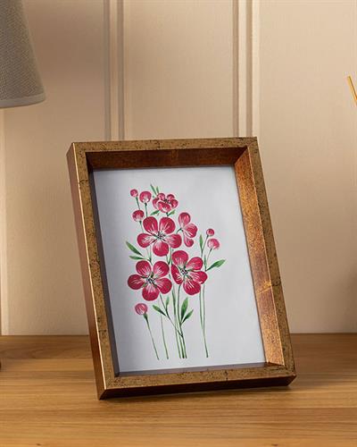 Maura Рамка Бордо Червено, 13 X 18 Cm