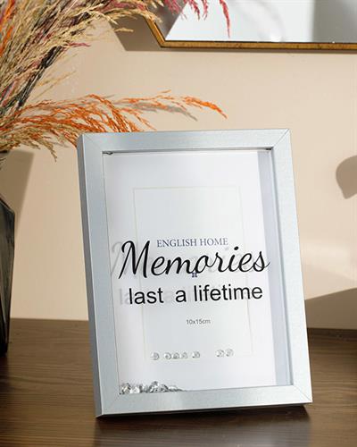 Maura Рамка МДФ 17x22,5x2 cm Сребърен