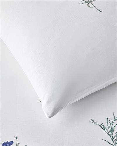 Спален Комплект Единичен Памук 160x220 см Оранжев - Син