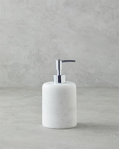 Medusa MARBLE Liquid Soap Dispense 13x9 cm White