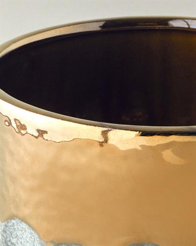 Megan Ваза 12,5x12,5x12 см Златен