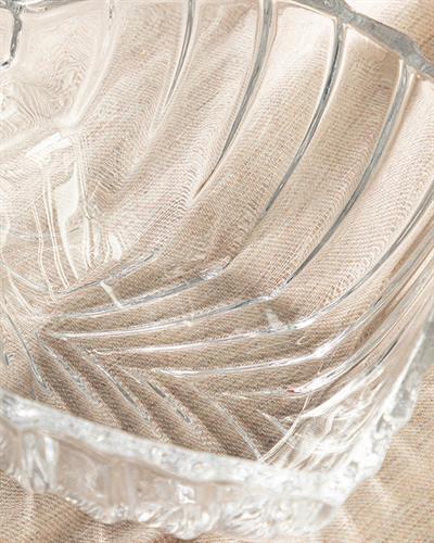 Megan Glass Three Part Appetizers 38 cm Transparent