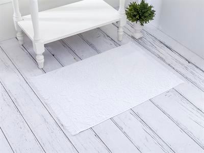 Melina ХАВЛИЯ ЗА КРАКА Жакардов 50x70 cm White